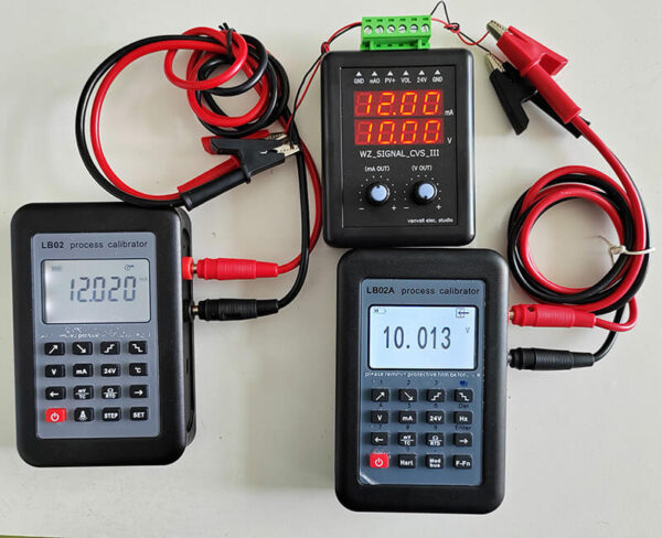 BRT VIG-B5 0-20mA 0-10V Signal Generator Output Testing