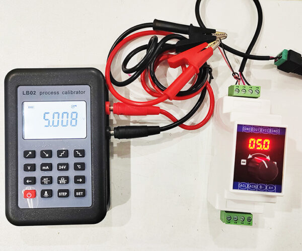 DIN Rail 0-10V signal generator 5V output accuracy