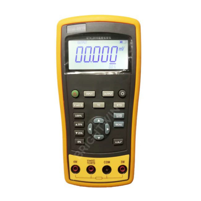 Precision Temperature Calibrator for RTD Thermocouple mV - BRIGHTWIN